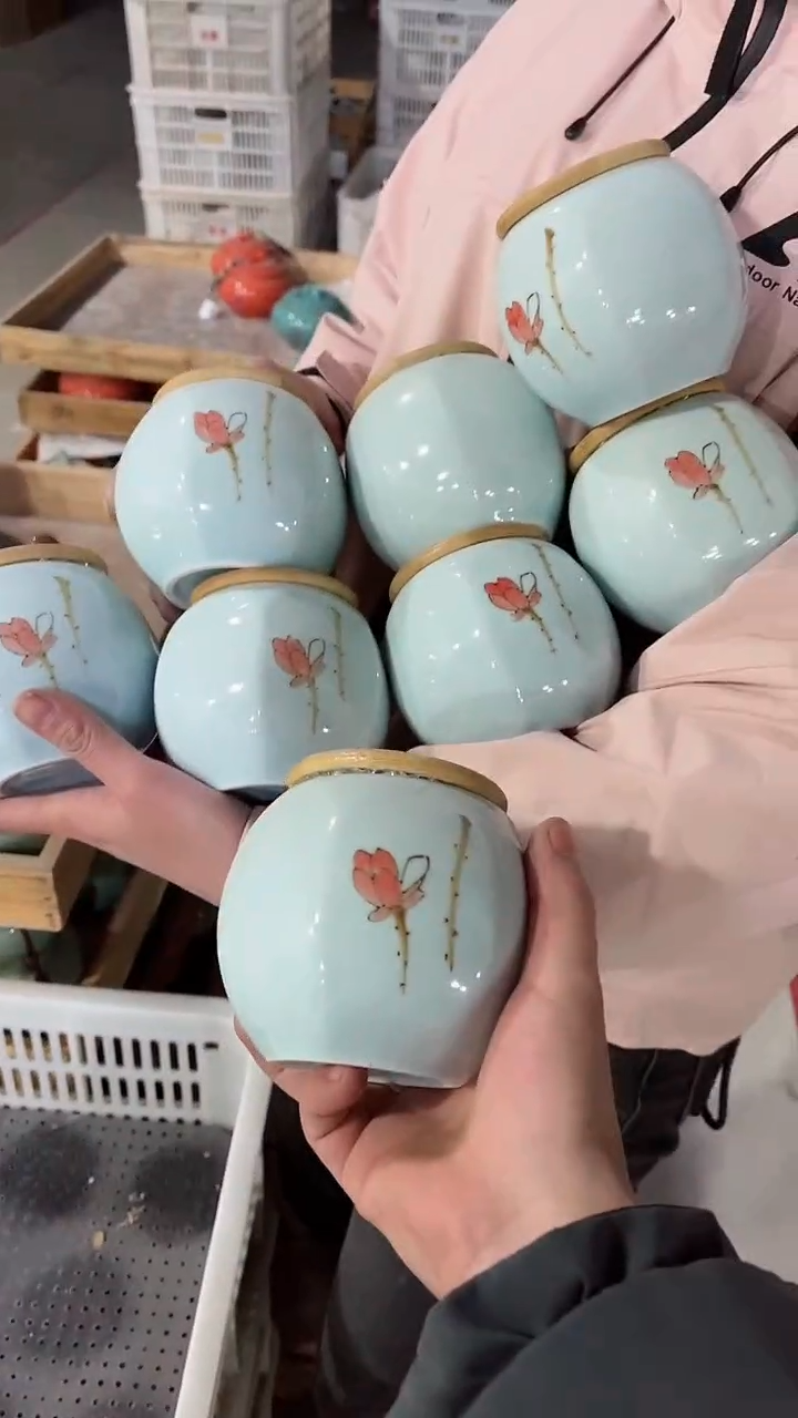 【闪购商品】陶瓷茶叶罐密封罐等