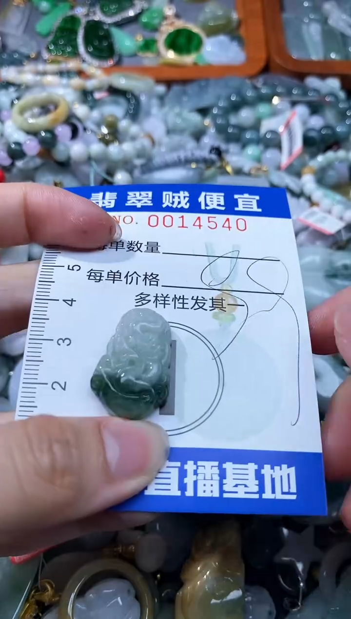 翡翠未镶嵌颈饰B闪购0014540