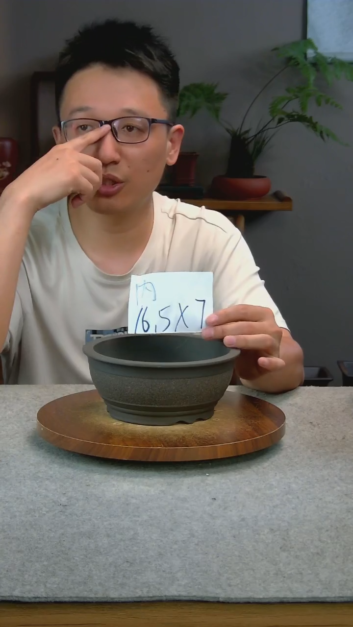 U38艾砂宜兴紫砂花盆