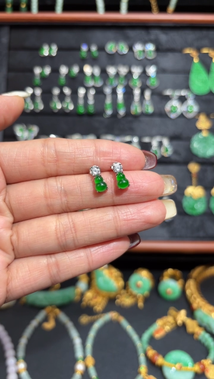 【闪购商品】翡翠颈饰银S925镶嵌蛋面/支持复检/一件