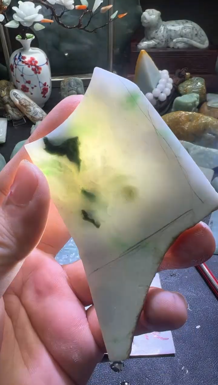 裸石翡翠天然缅甸翡翠A货
