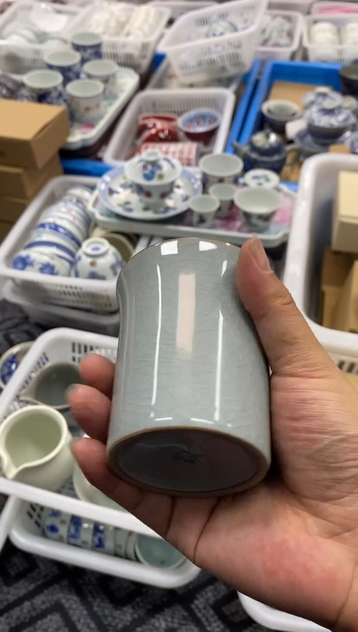 杯景德陶瓷茶具公道杯