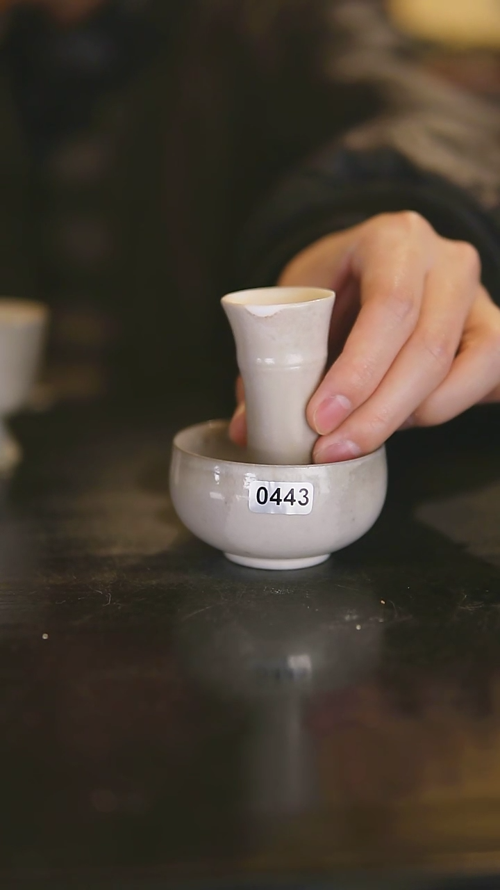 【闪购商品】景德镇柴烧裸烧陶瓷茶杯0539