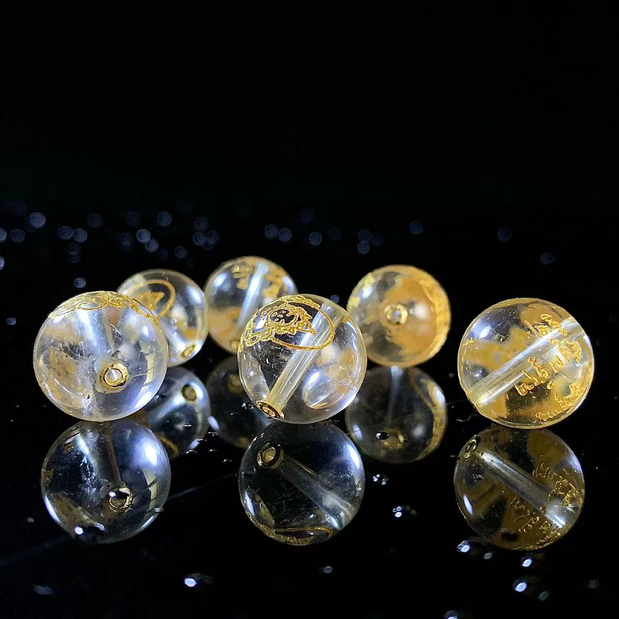 C3440卡14左右-18K金扣头白阿赛吊坠-配链多样发一件