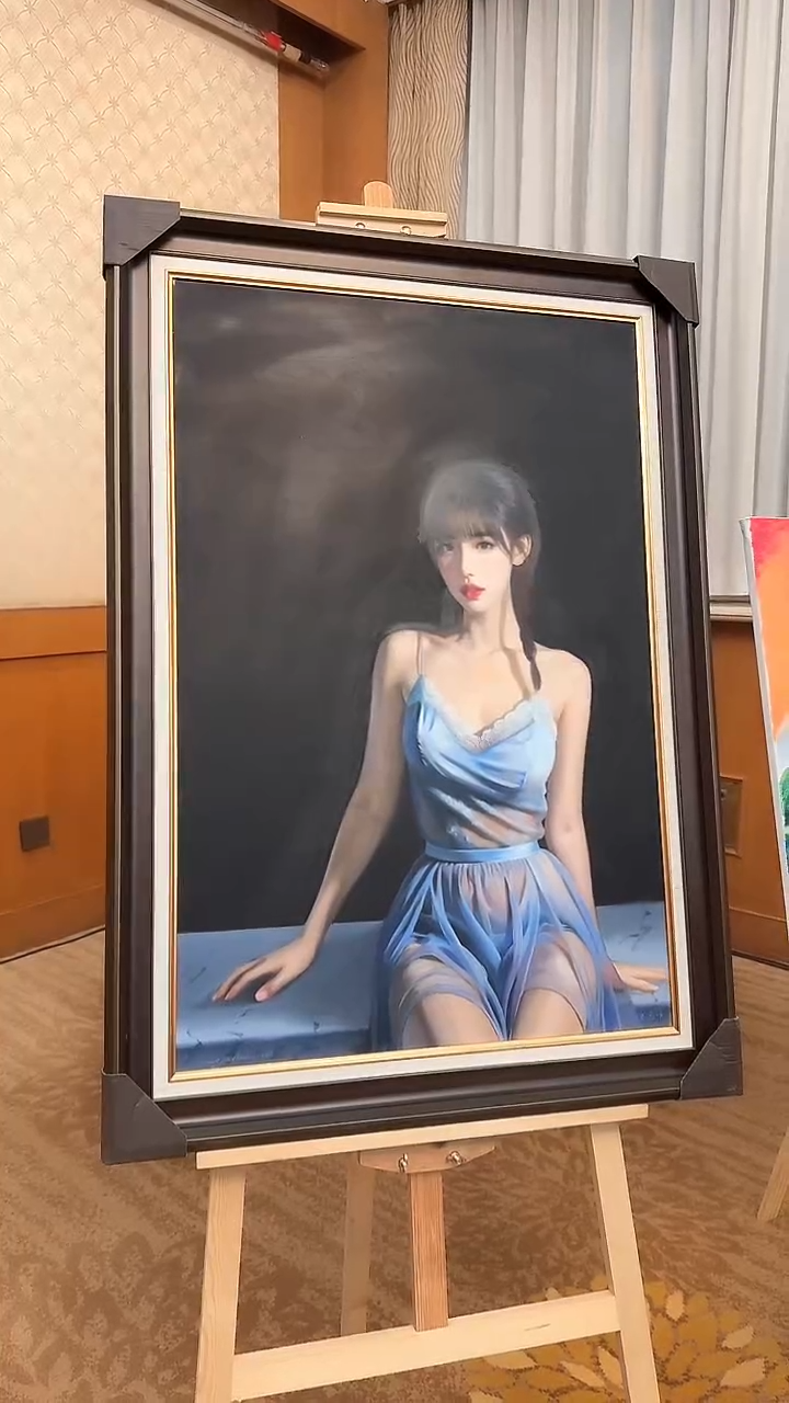 油画25人物-张杰帅-油画