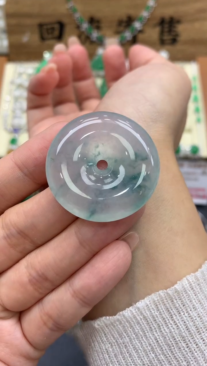 【闪购商品】翡翠颈饰18K金镶嵌536-中国好珍宝