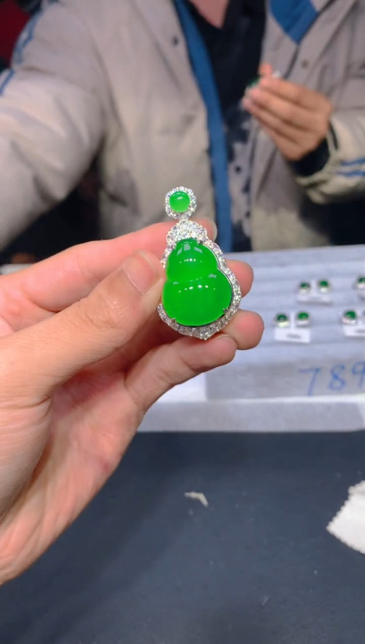 【闪购商品】定制翡翠未镶嵌59定制翡翠.多样性发货-发其一