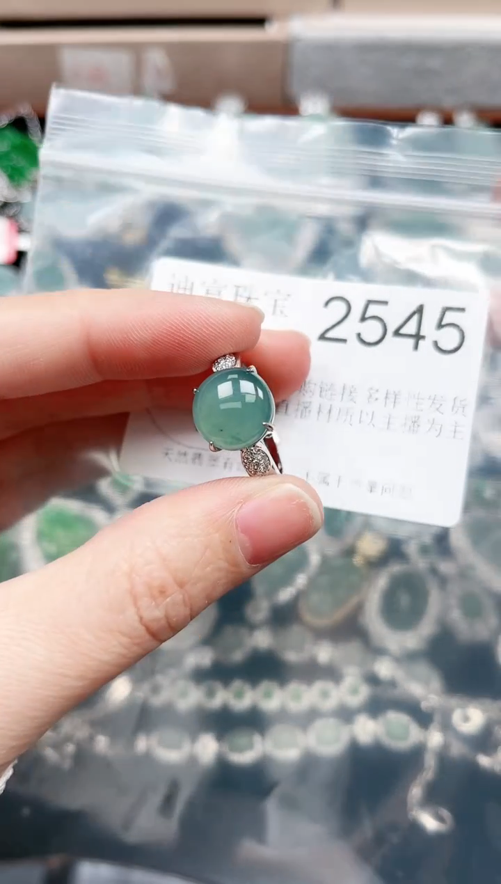 【闪购商品】翡翠颈饰未镶嵌2545赠皮绳