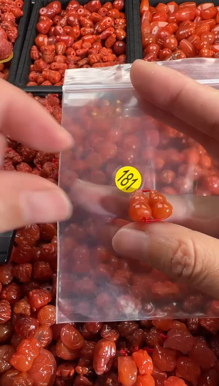 【闪购商品】南红玛瑙颈饰未镶嵌11