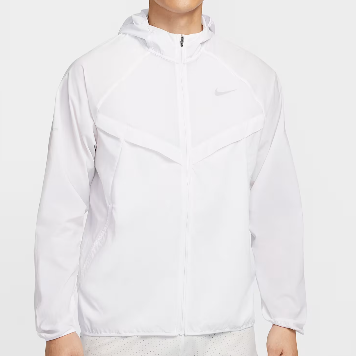 NIKE/耐克男子Stride Repel拒水跑步夹克防晒衣皮肤衣HV4549100