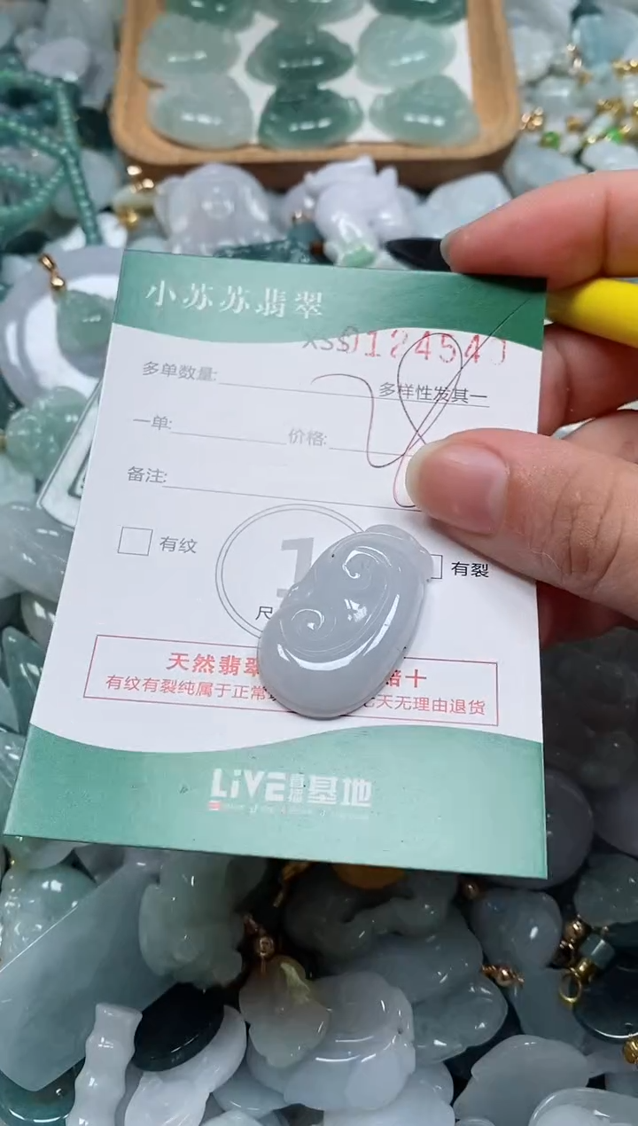 【闪购商品】翡翠颈饰未镶嵌闪购商品0124540