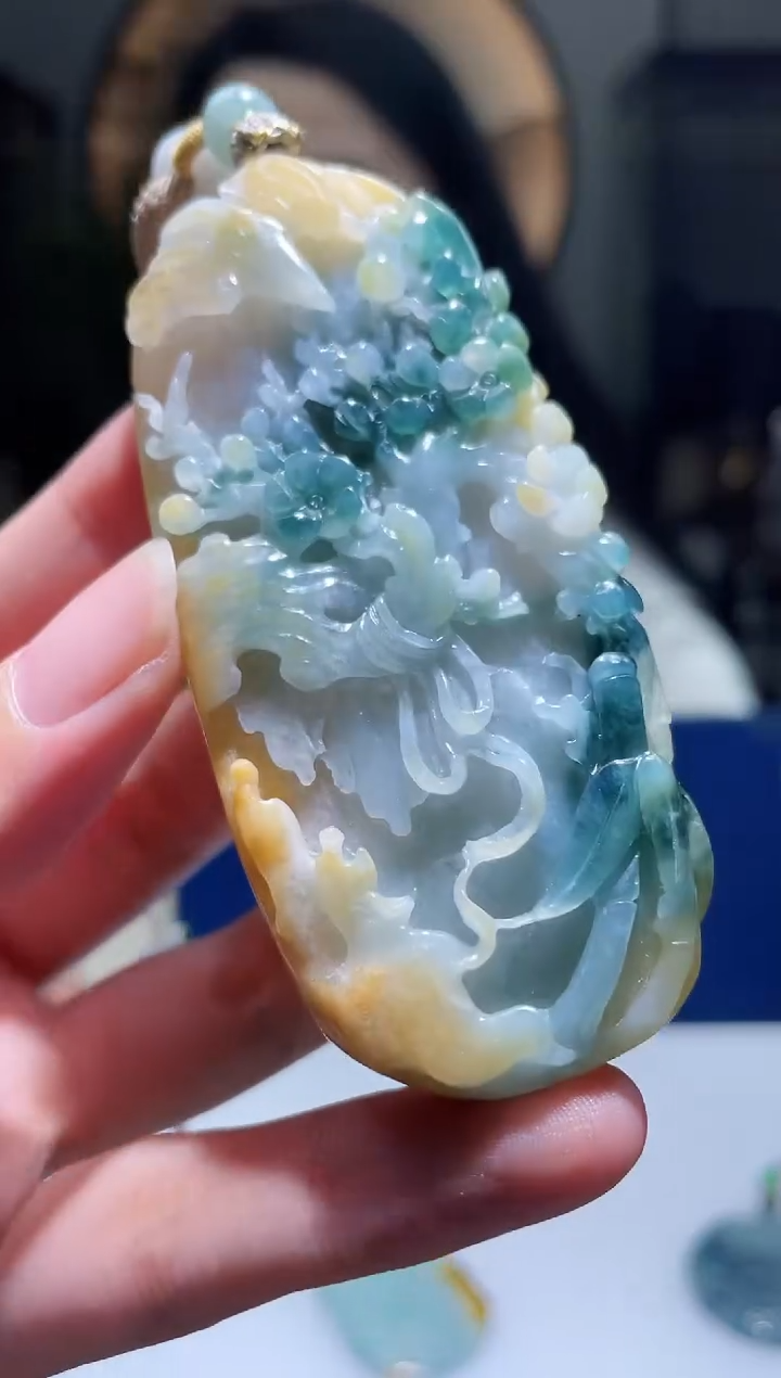 【闪购商品】翡翠颈饰未镶嵌M-@@KSFC012565