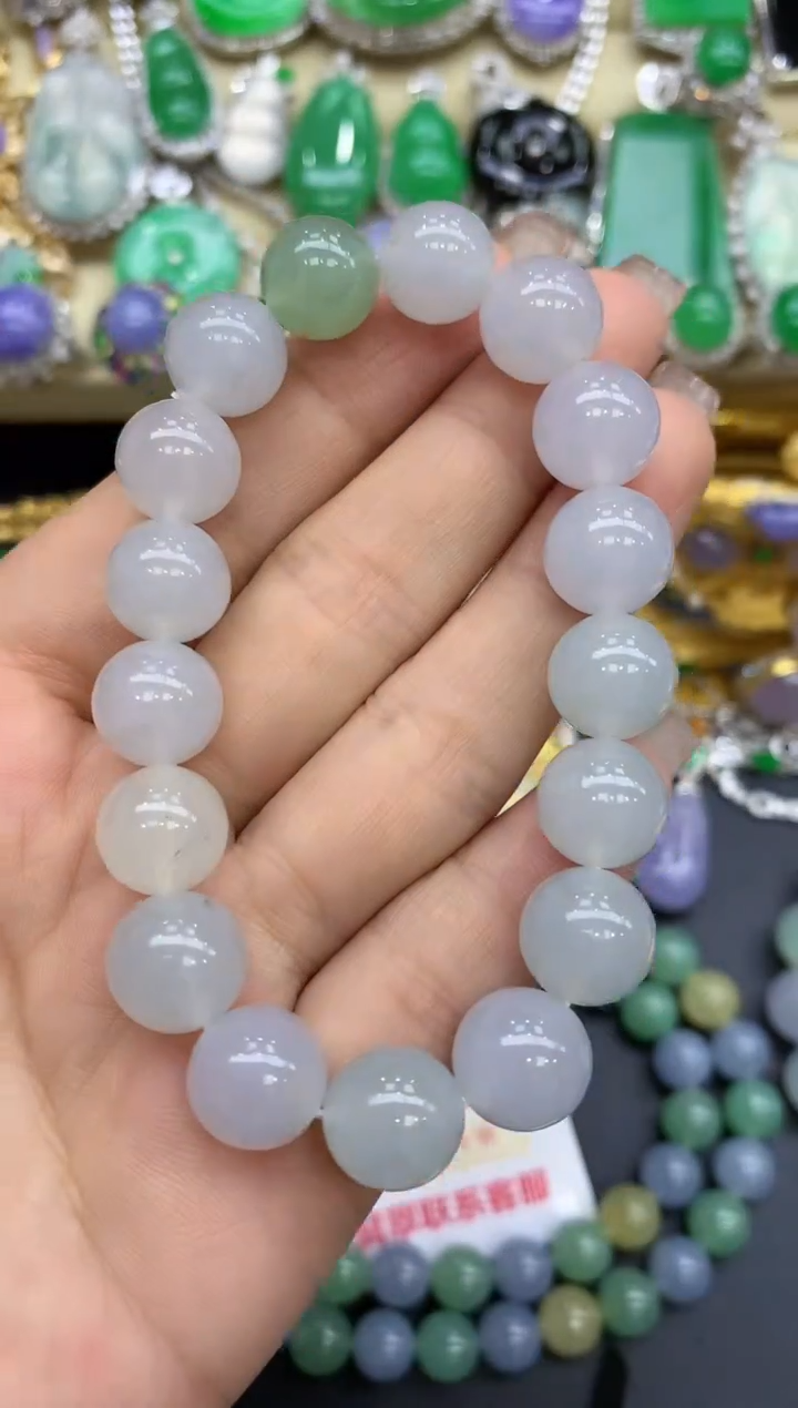 未镶嵌手串翡翠200-中国好珍宝