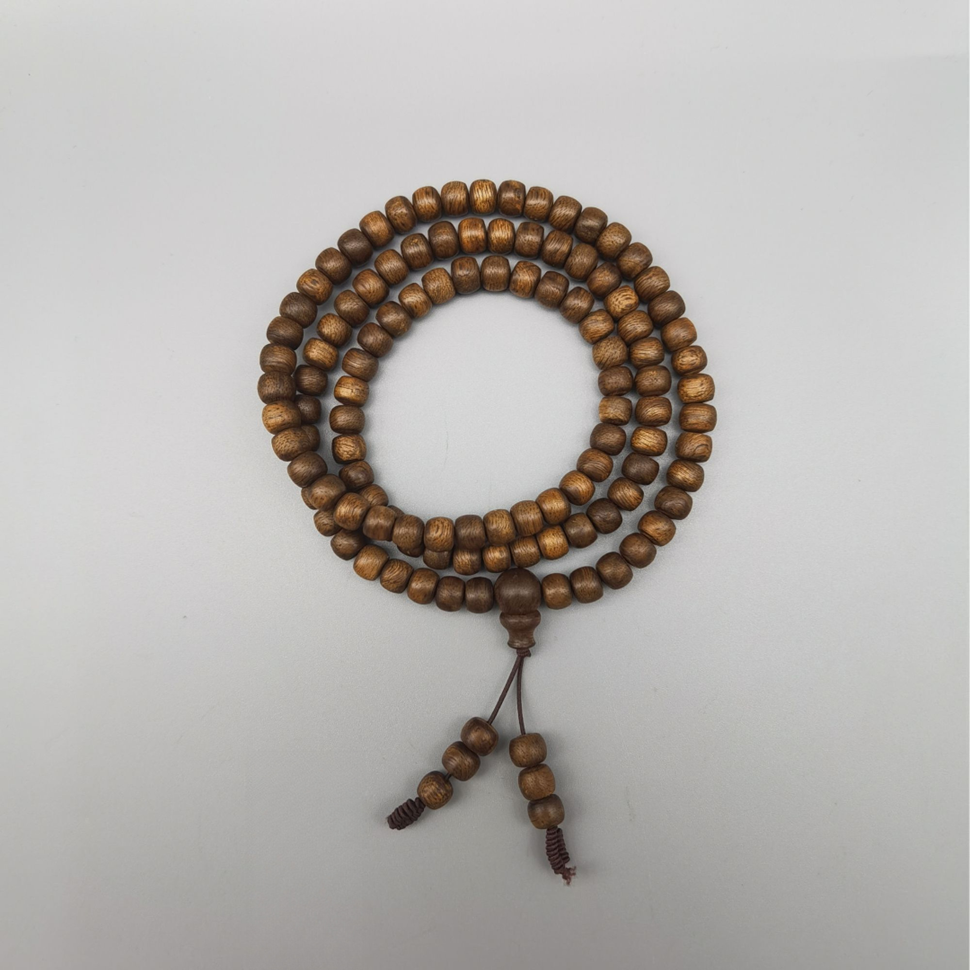 沉香【紫瑶精选】ZY4223-2登流眉沉香多圈手串