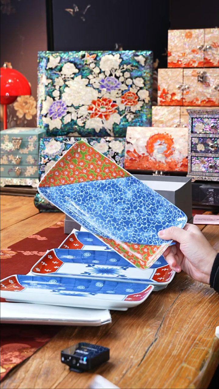 【闪购商品】瓷片豆包儿推荐饰品摆件