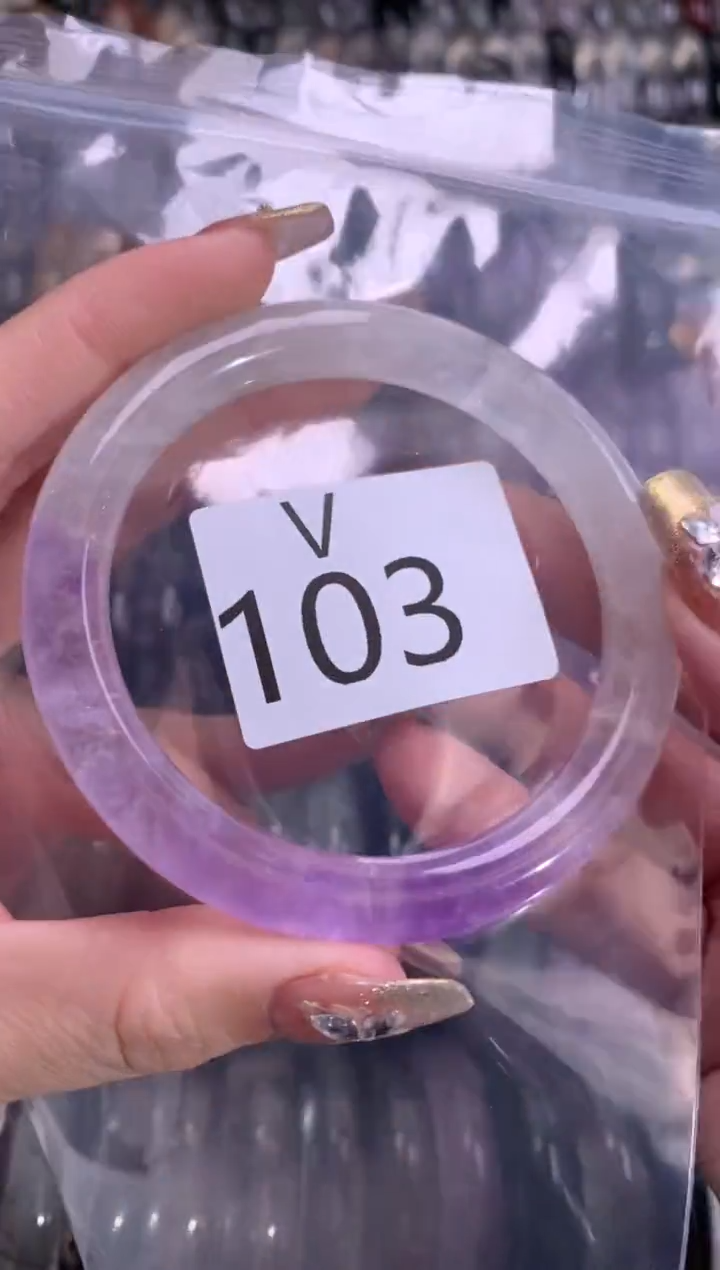 【闪购商品】水晶水晶手镯未镶嵌103-59