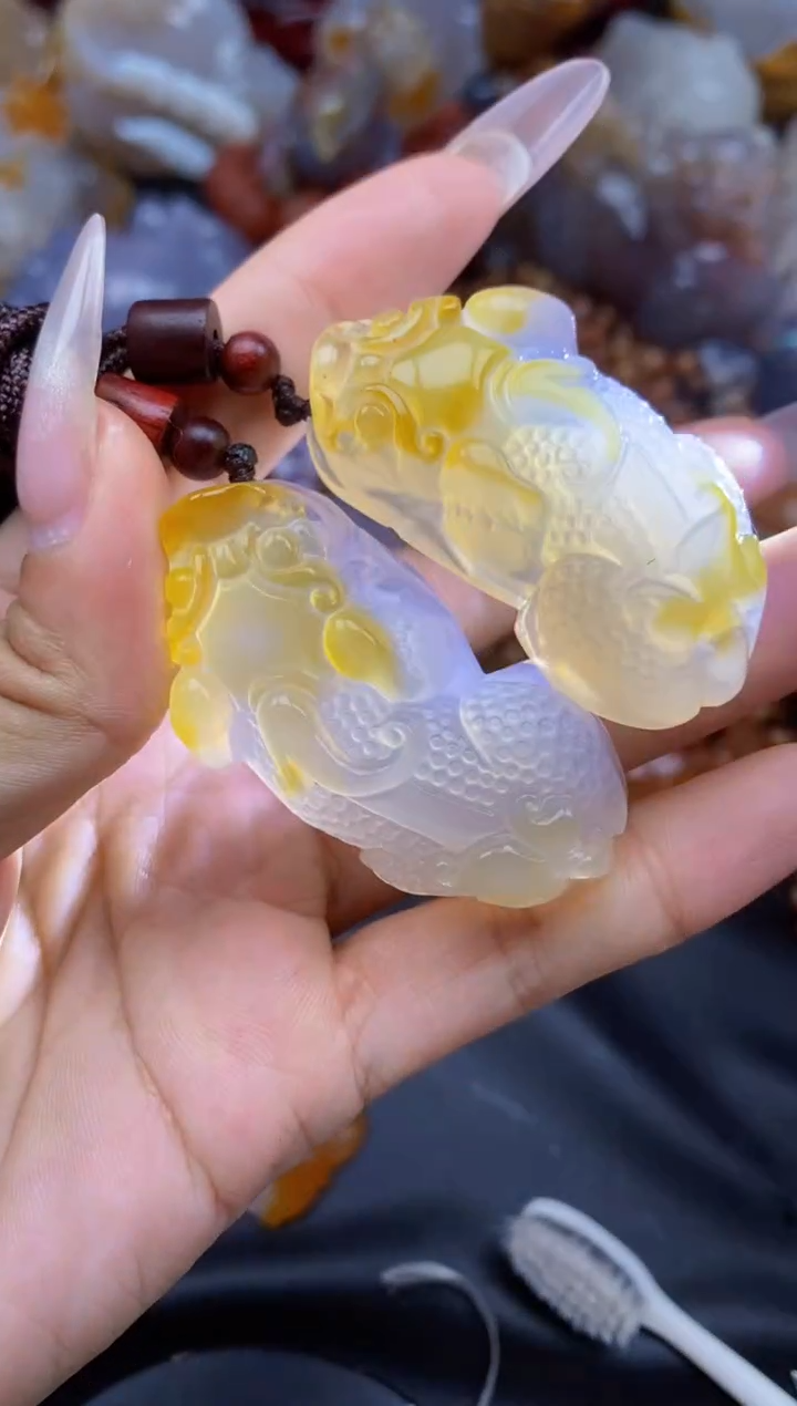 【闪购商品】玛瑙/玉髓颈饰未镶嵌ll