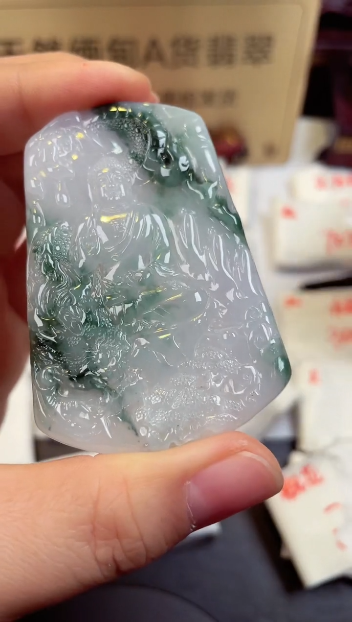 【闪购商品】翡翠颈饰未镶嵌天然缅甸翡翠A货