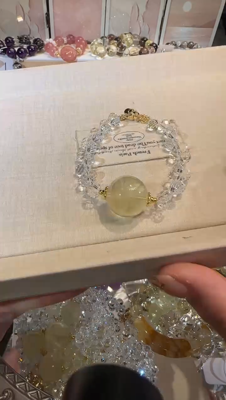 未镶嵌手链水晶多样性发一