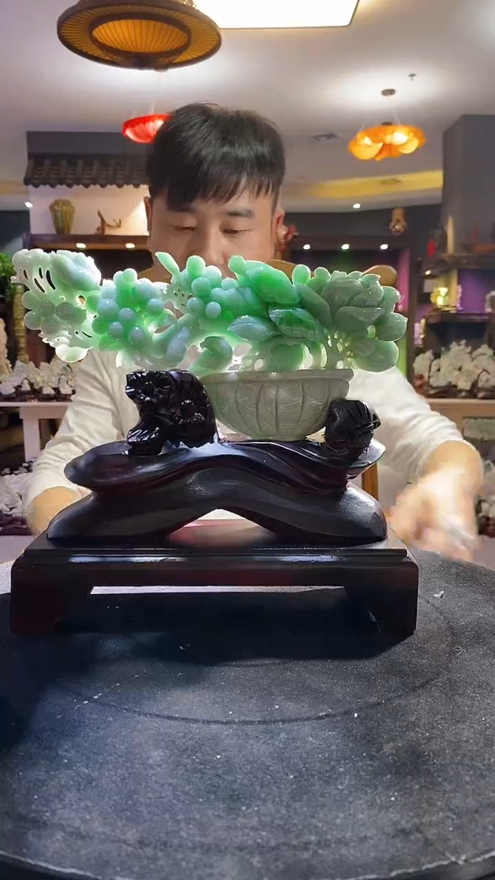 【闪购商品】定制翡翠未镶嵌03/0115/W/花