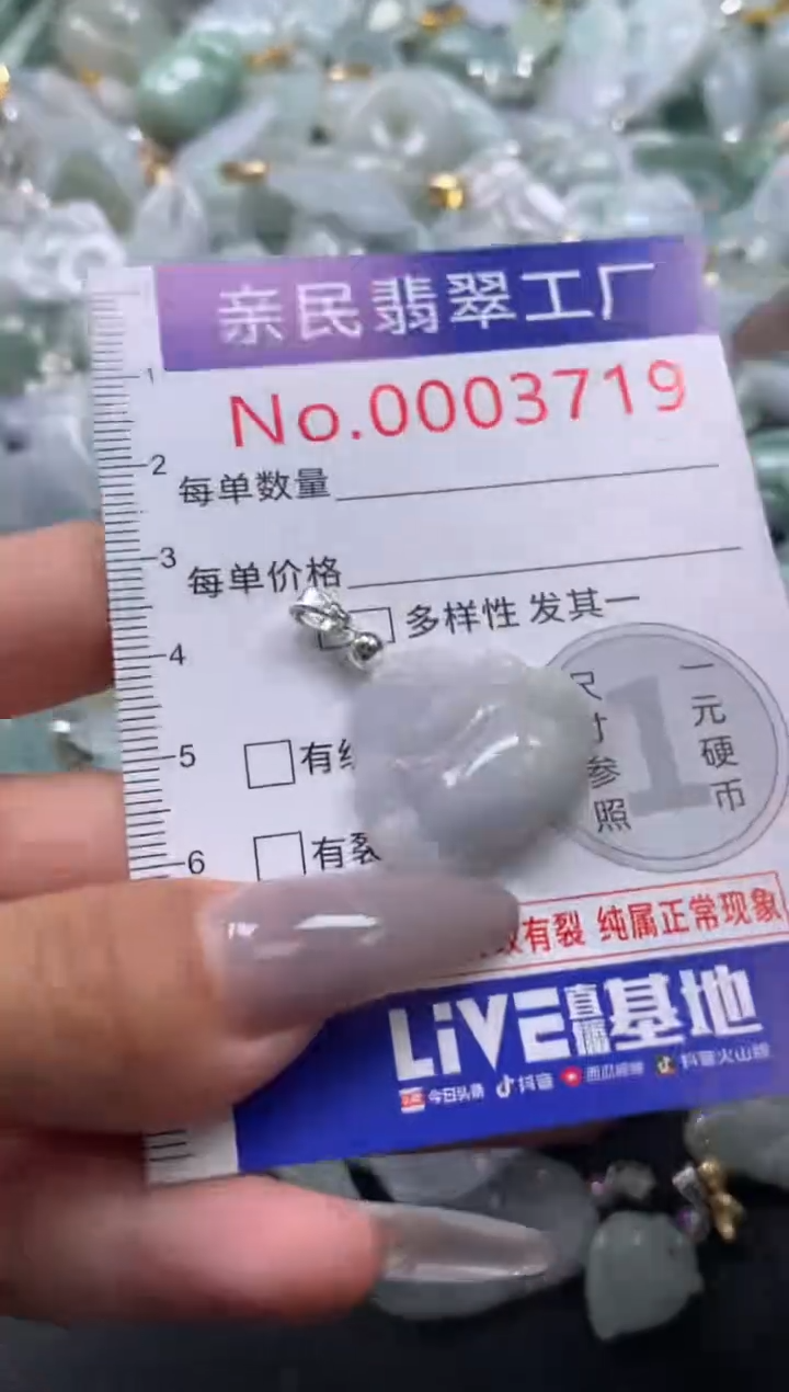 颈饰未镶嵌翡翠3719