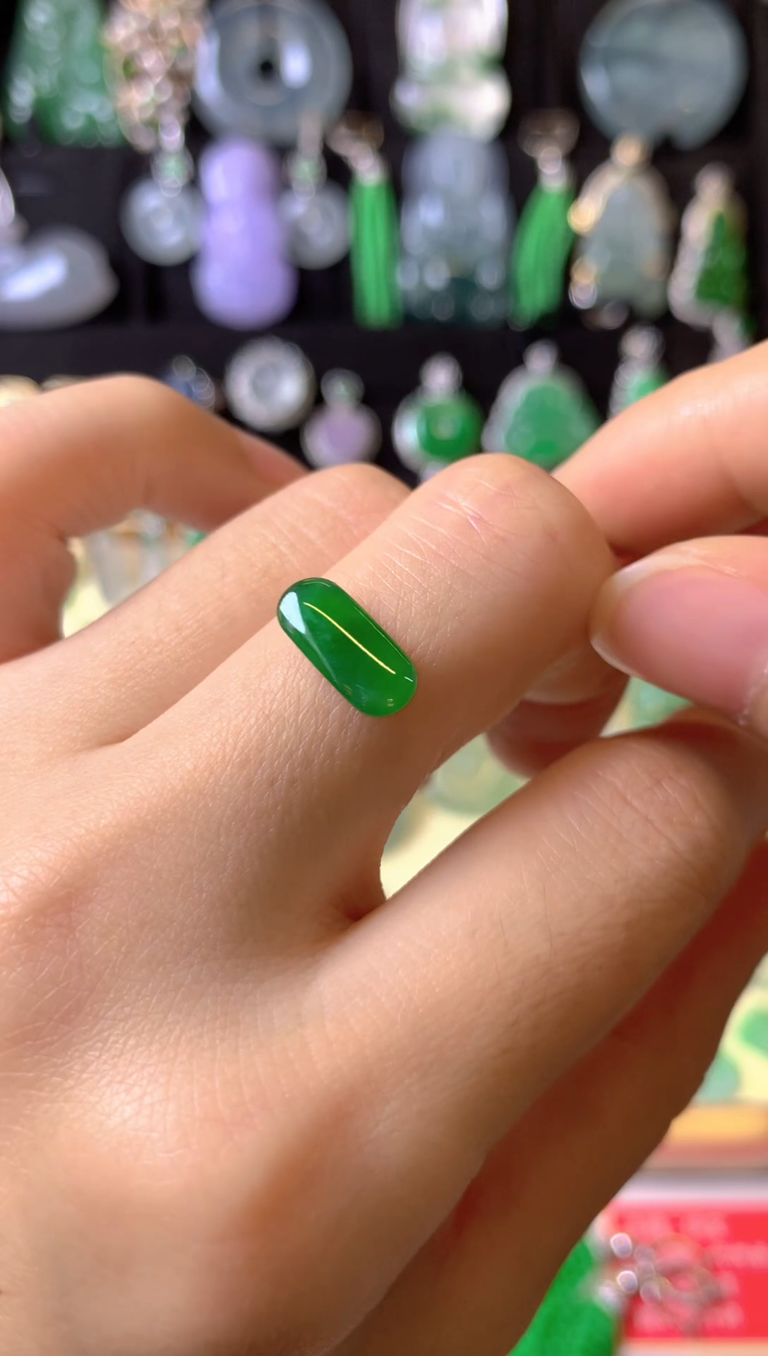 【闪购商品】定制翡翠未镶嵌1裸玉（客户意向镶嵌）