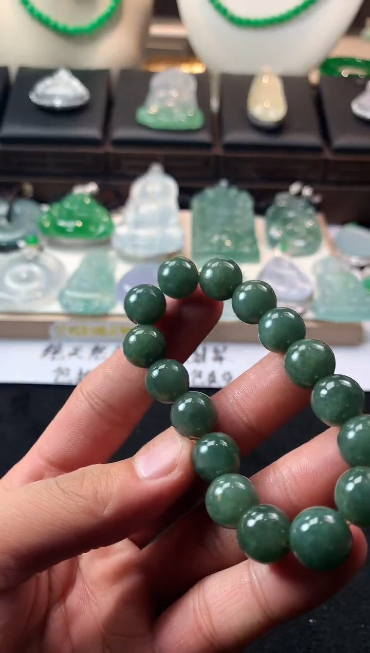 未镶嵌定制翡翠啊*额6960毛货不退不换