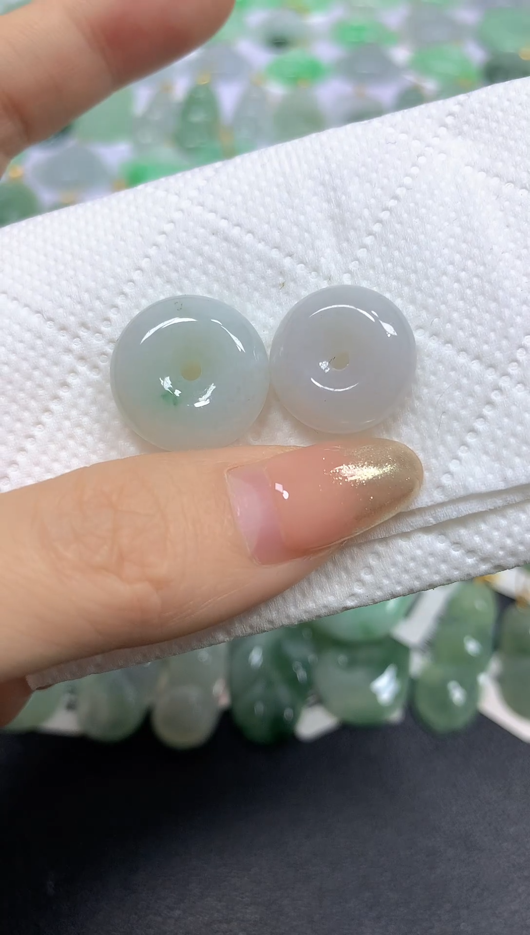 颈饰未镶嵌翡翠A货