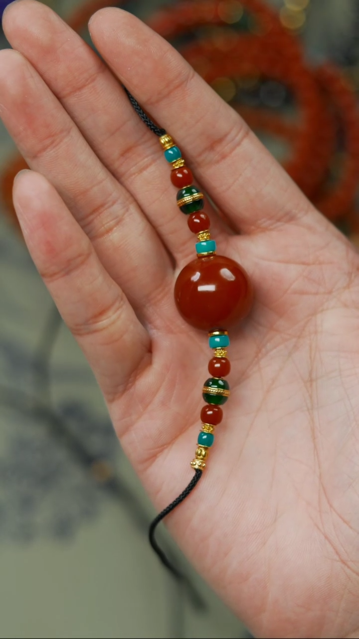 【闪购商品】南红玛瑙文玩配饰未镶嵌文玩配饰