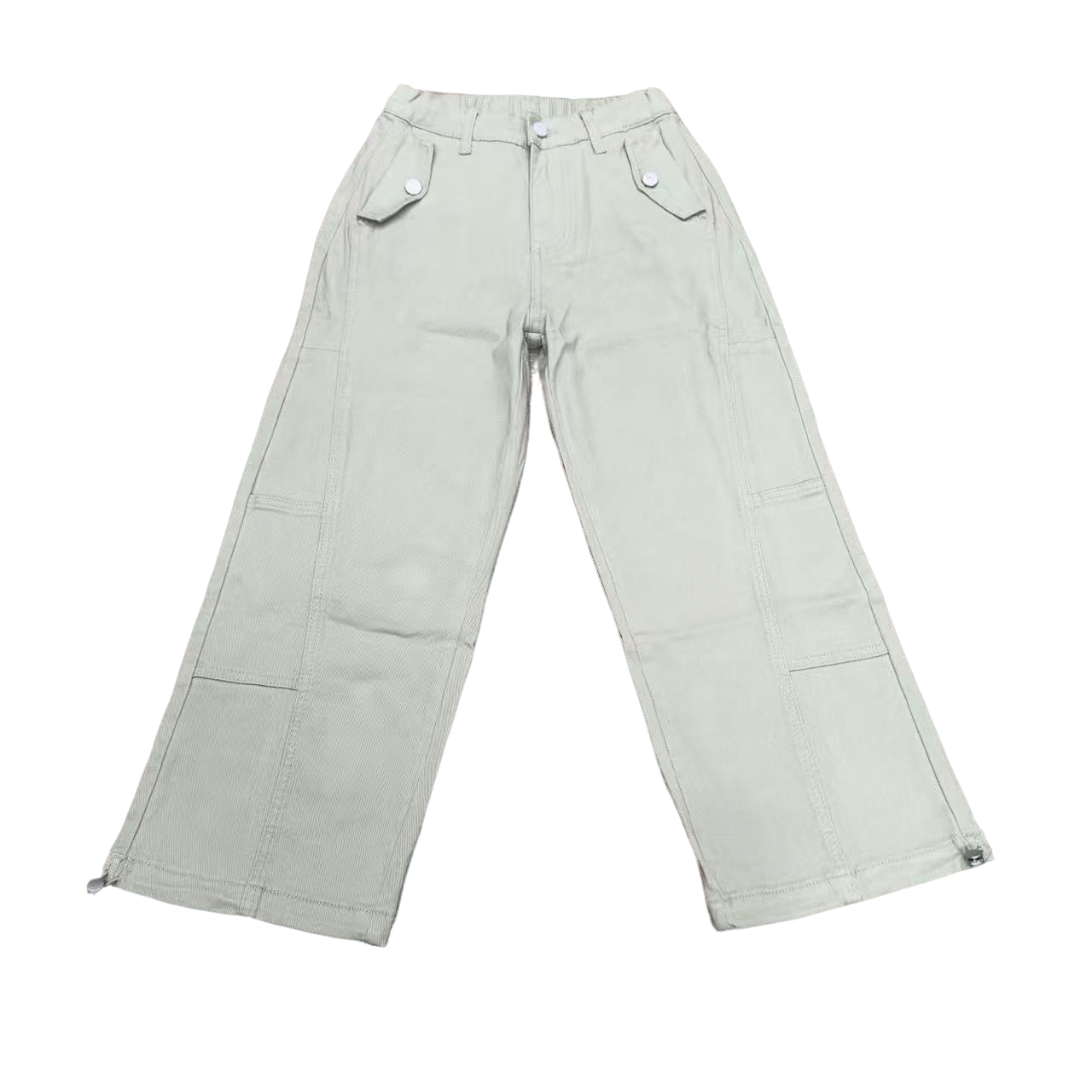 杨家牛仔春季半松紧工装裤62008款