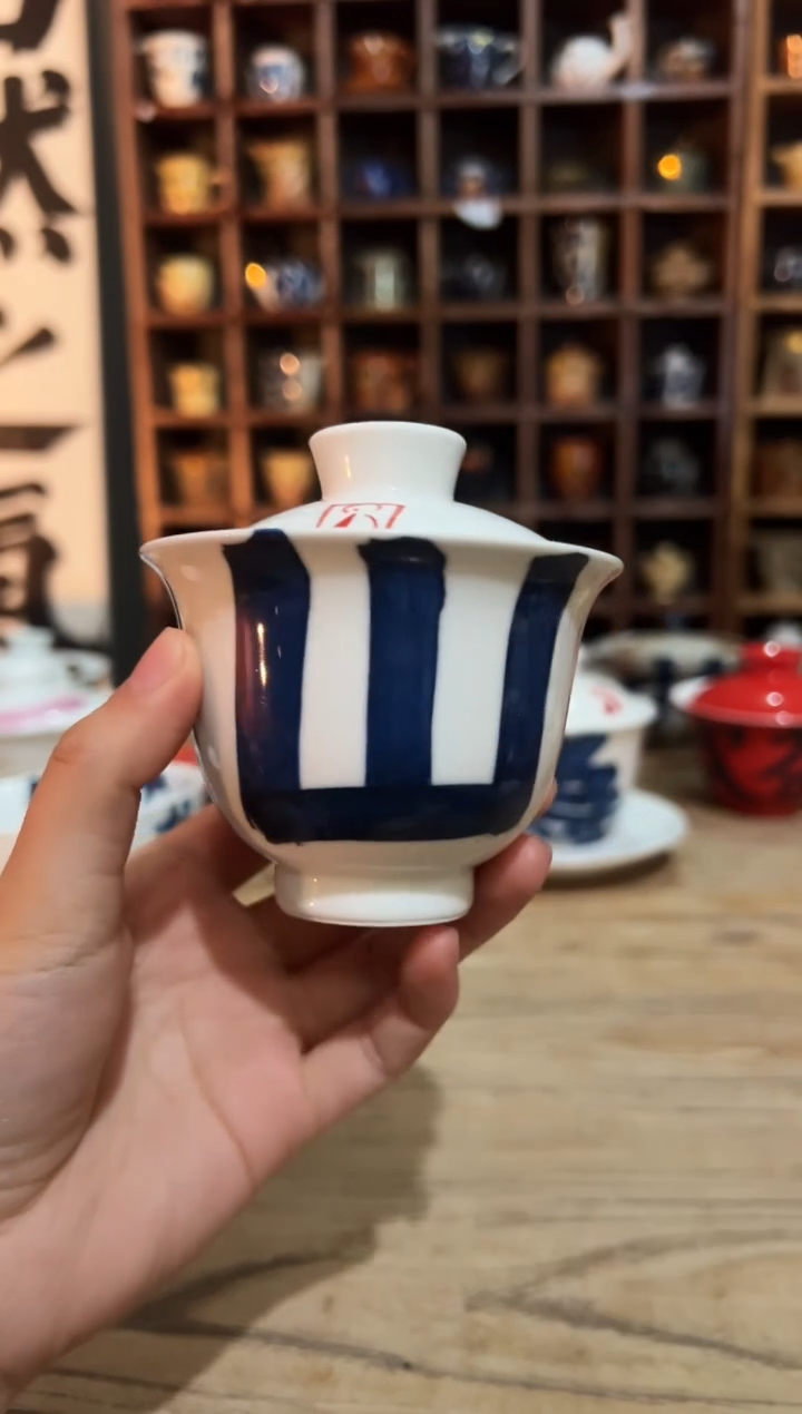 【闪购商品】观云听雨原创手绘茶具