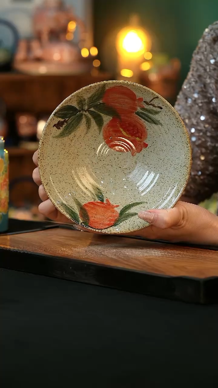 杯手绘心瓷 陶瓷浮力