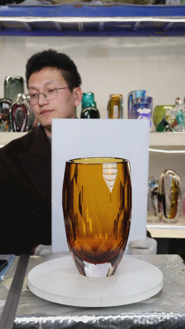 【闪购商品】琉璃高26精品琉璃正常手工痕迹