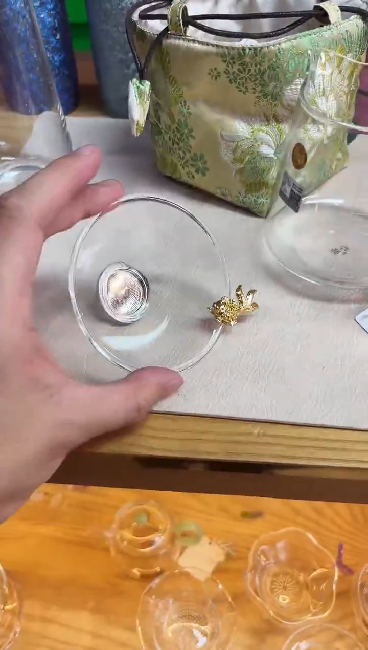 金鱼款茶漏         