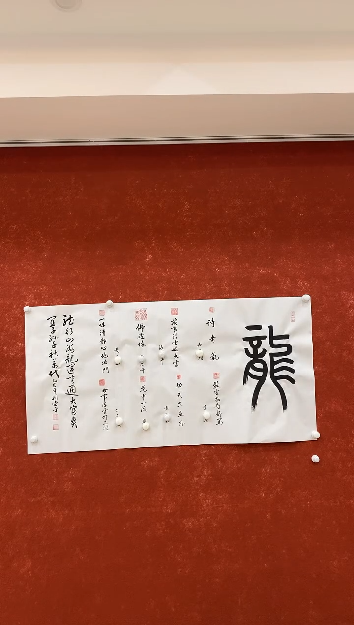 【闪购商品】书法2.21-刘当平-龙字书法7