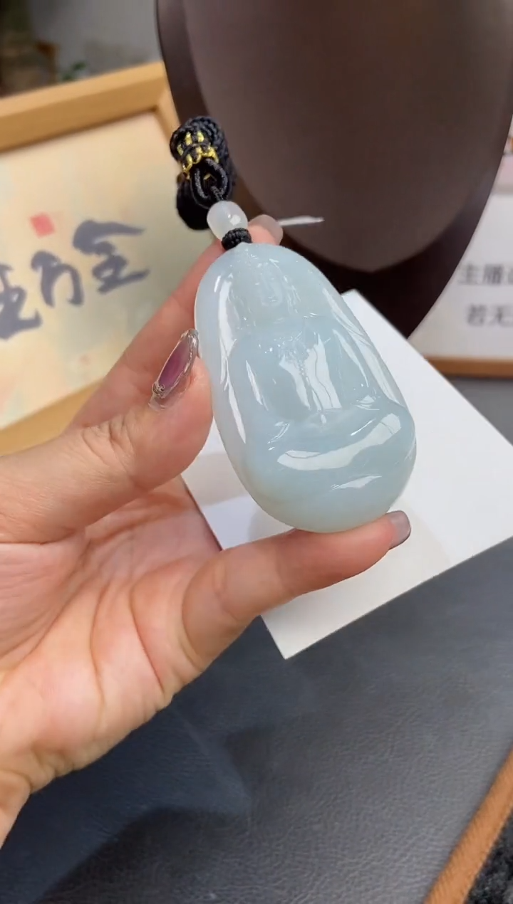 翡翠未镶嵌颈饰缅甸天然货翡翠