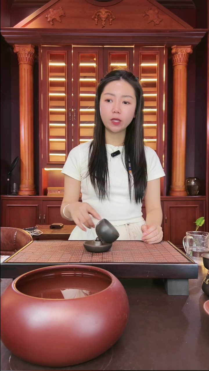 坭兴陶铃铛杯纯手工主人杯