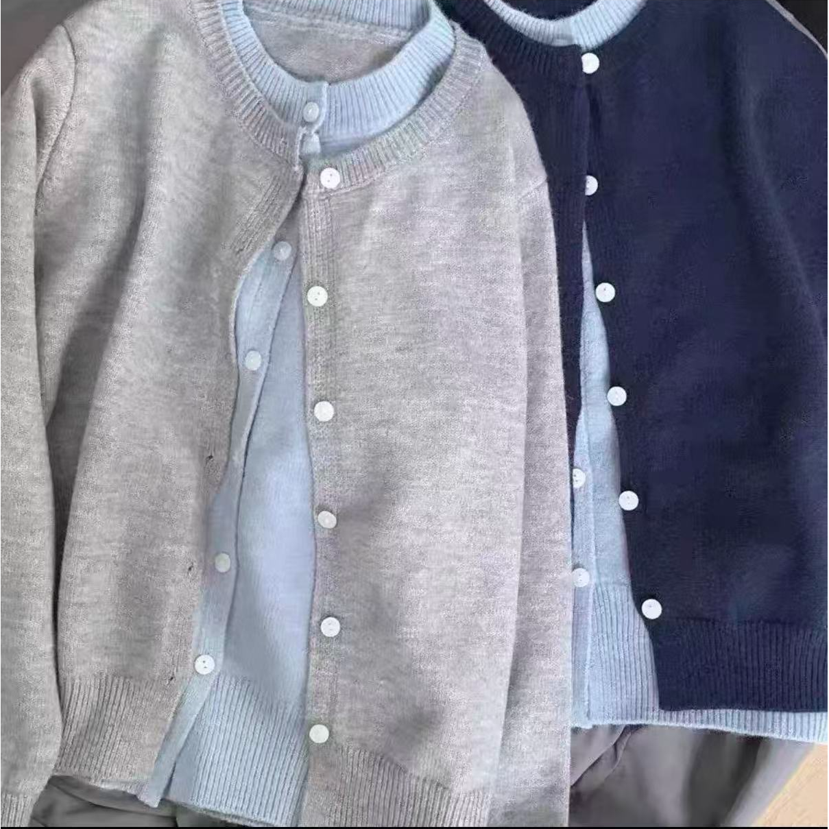 亲自款韩系女童开衫毛衣111