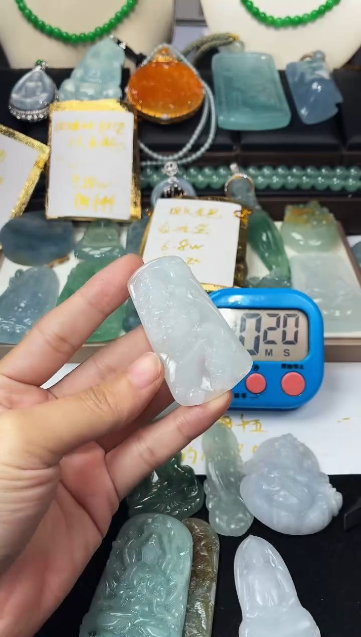 未镶嵌定制翡翠木**c4091毛货不退不换