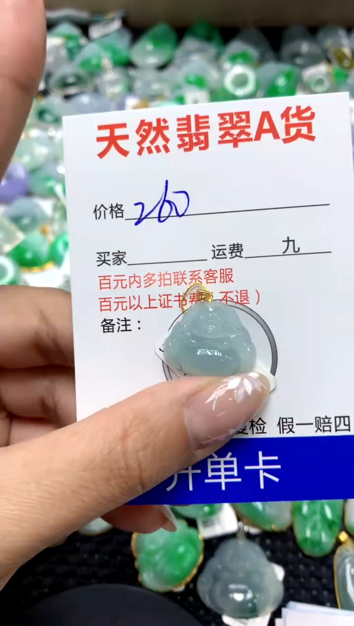 【闪购商品】翡翠颈饰18K金镶嵌111111111111111111