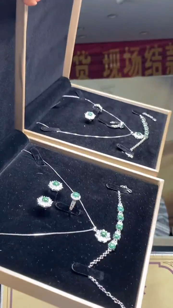 颈饰未镶嵌翡翠多样性发货【只发一套】*q8