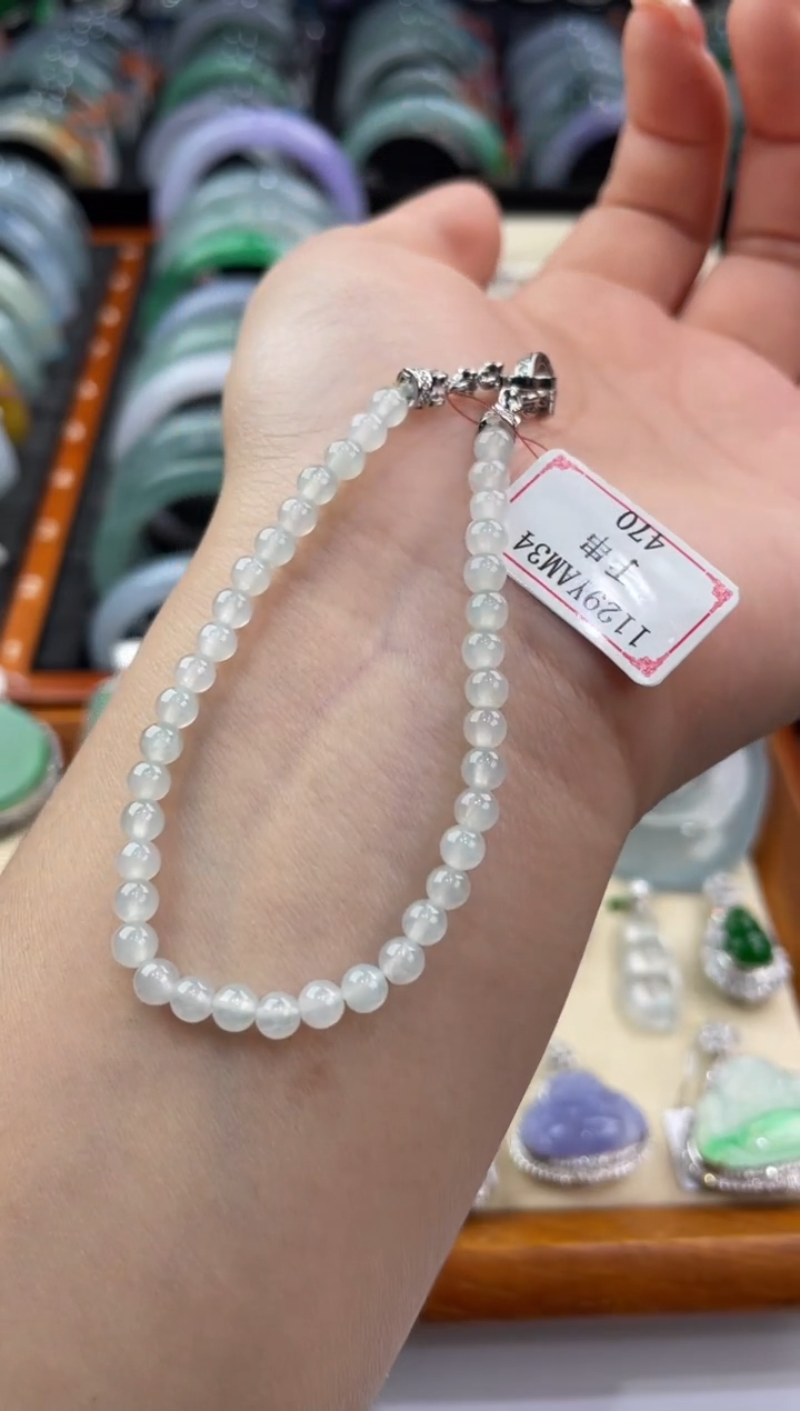 未镶嵌手链翡翠1129YAM34