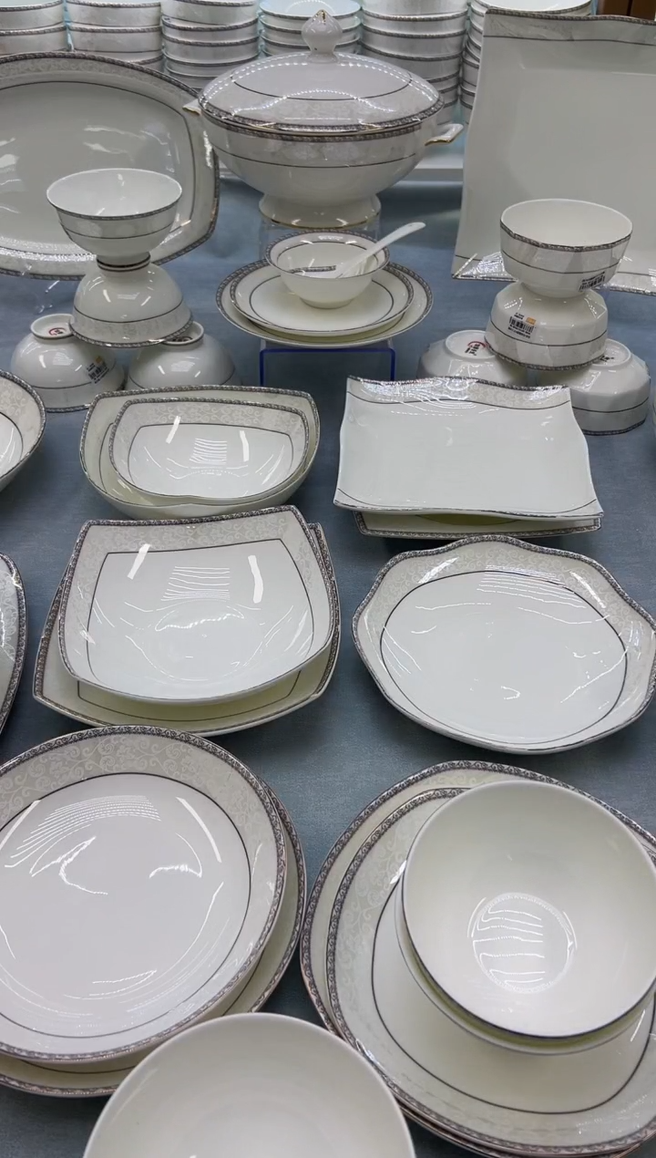 骨瓷玲珑小勺6个  