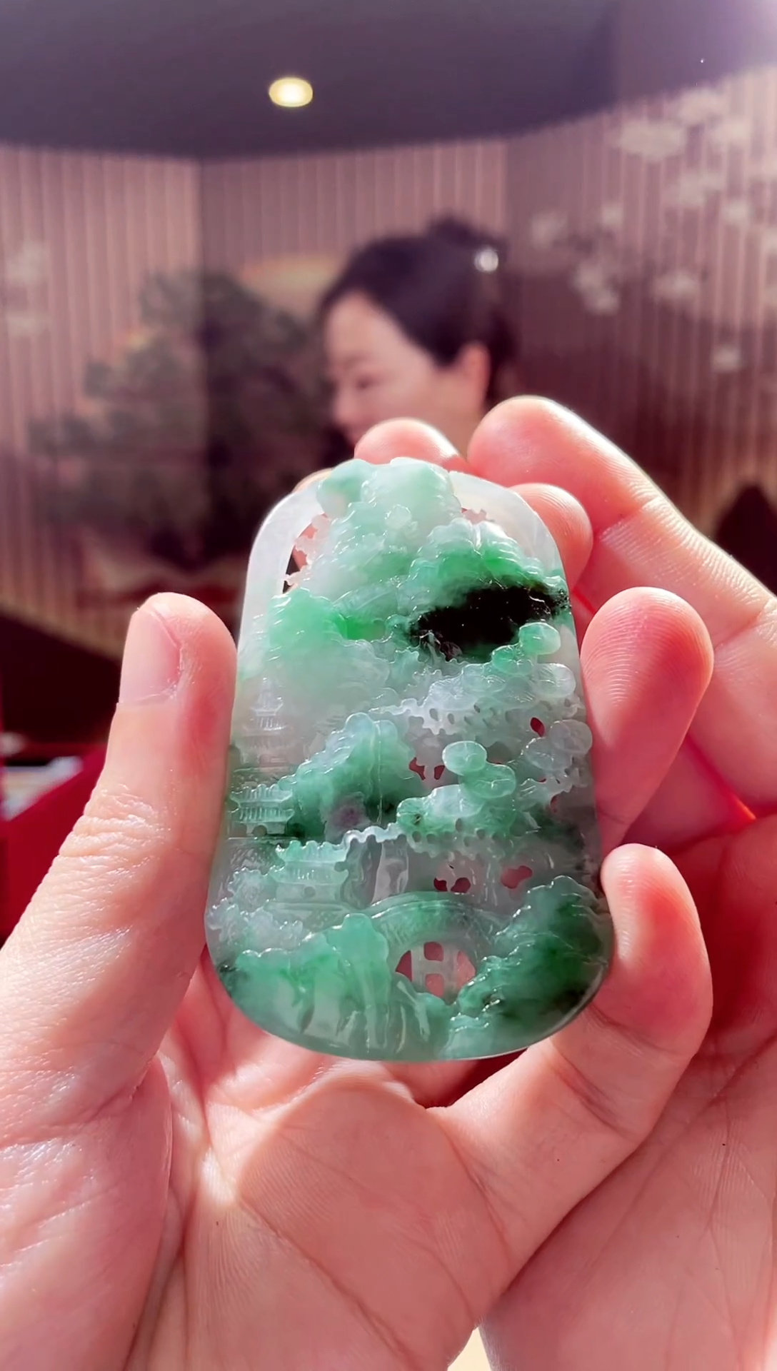 未镶嵌定制翡翠L-QJSX1208108多样性发其一