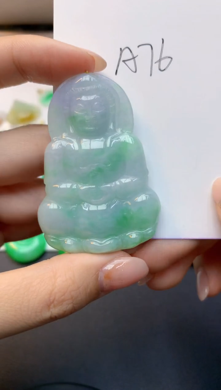 颈饰未镶嵌翡翠天然A货缅甸翡翠百元以上9元证书费自理