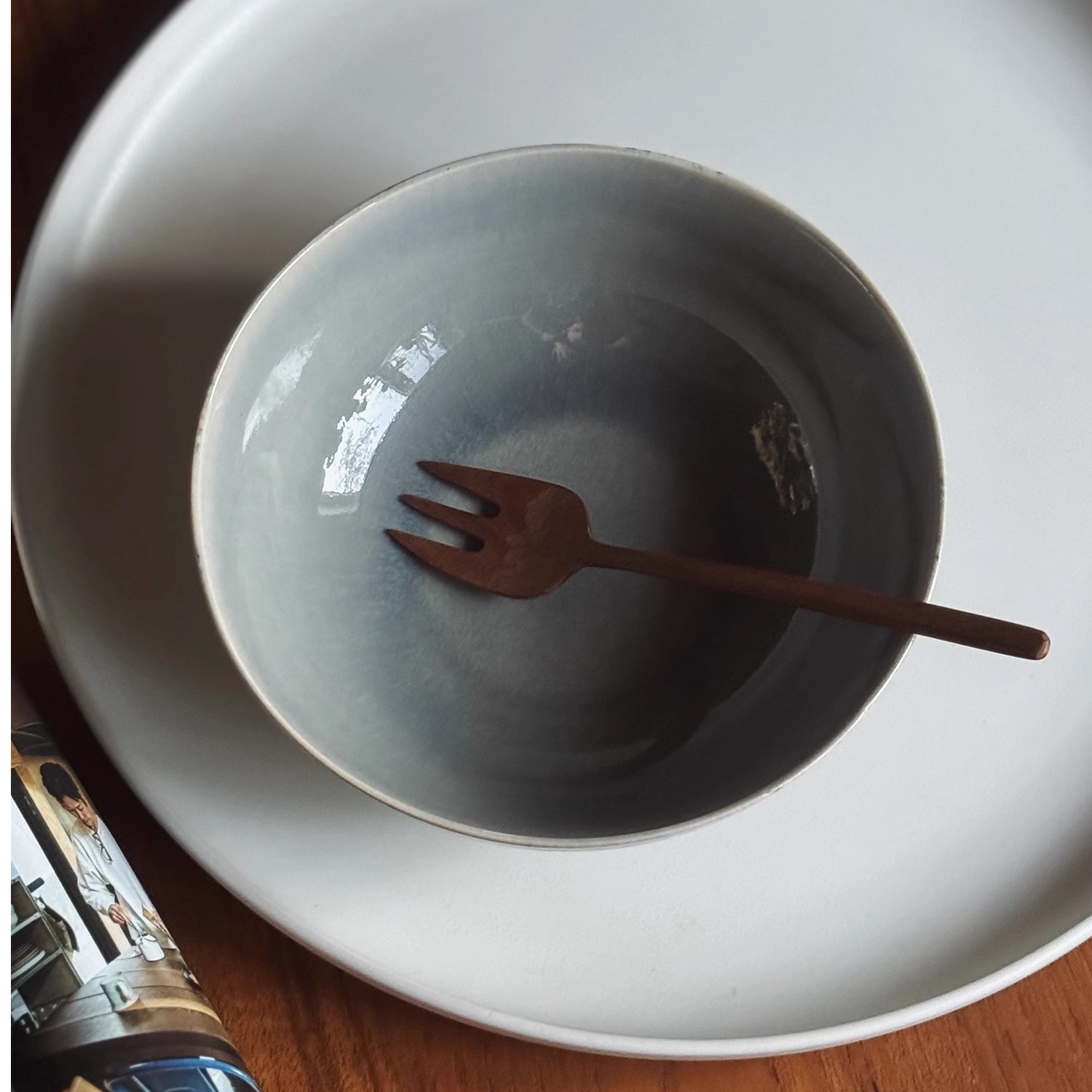 【瑕疵】Camus say 奇点蓝系列-6.5英寸碗 17×6.4cm 800ml