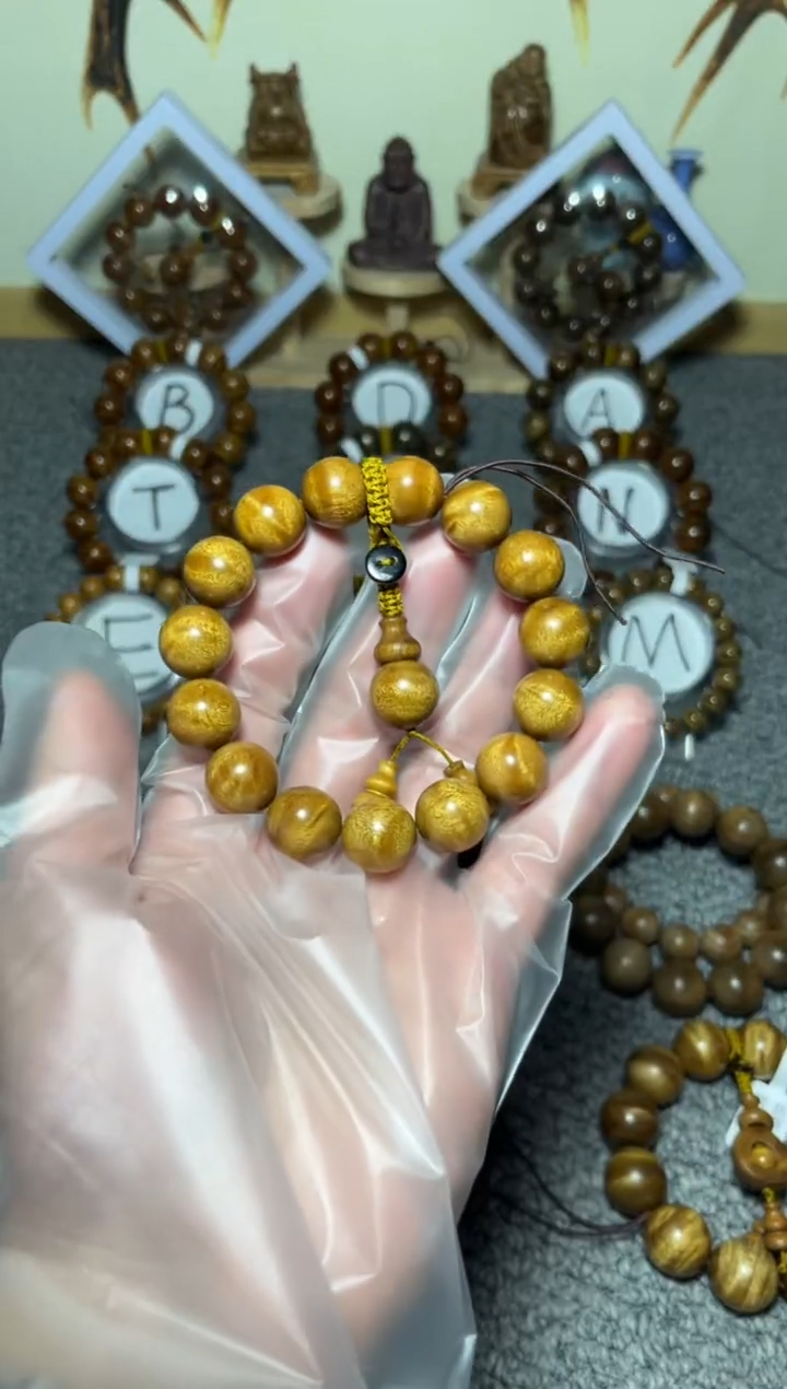 【闪购商品】楠木（金丝楠）手串/手链小叶桢楠枯木1.5