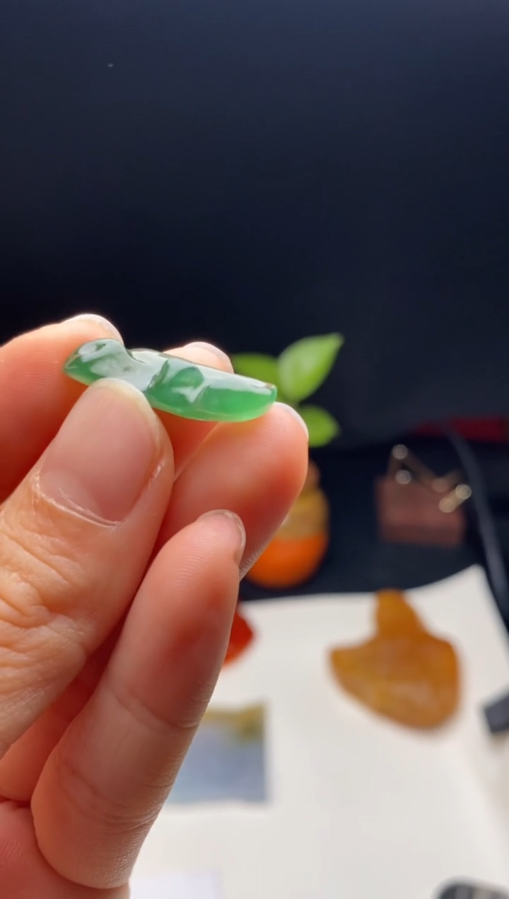 未镶嵌定制翡翠翡翠片料定制未镶嵌12.2-8