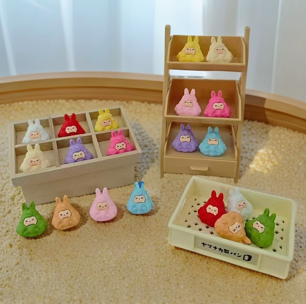 【双许愿 九宫格 福利款】手感漆渐变色夜光塔塔摆件