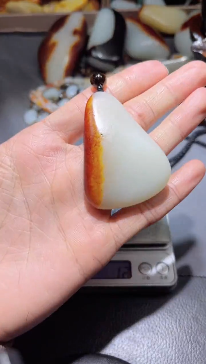 【闪购商品】和田玉（子料）挂件未镶嵌YL-ZZ-1.15-110